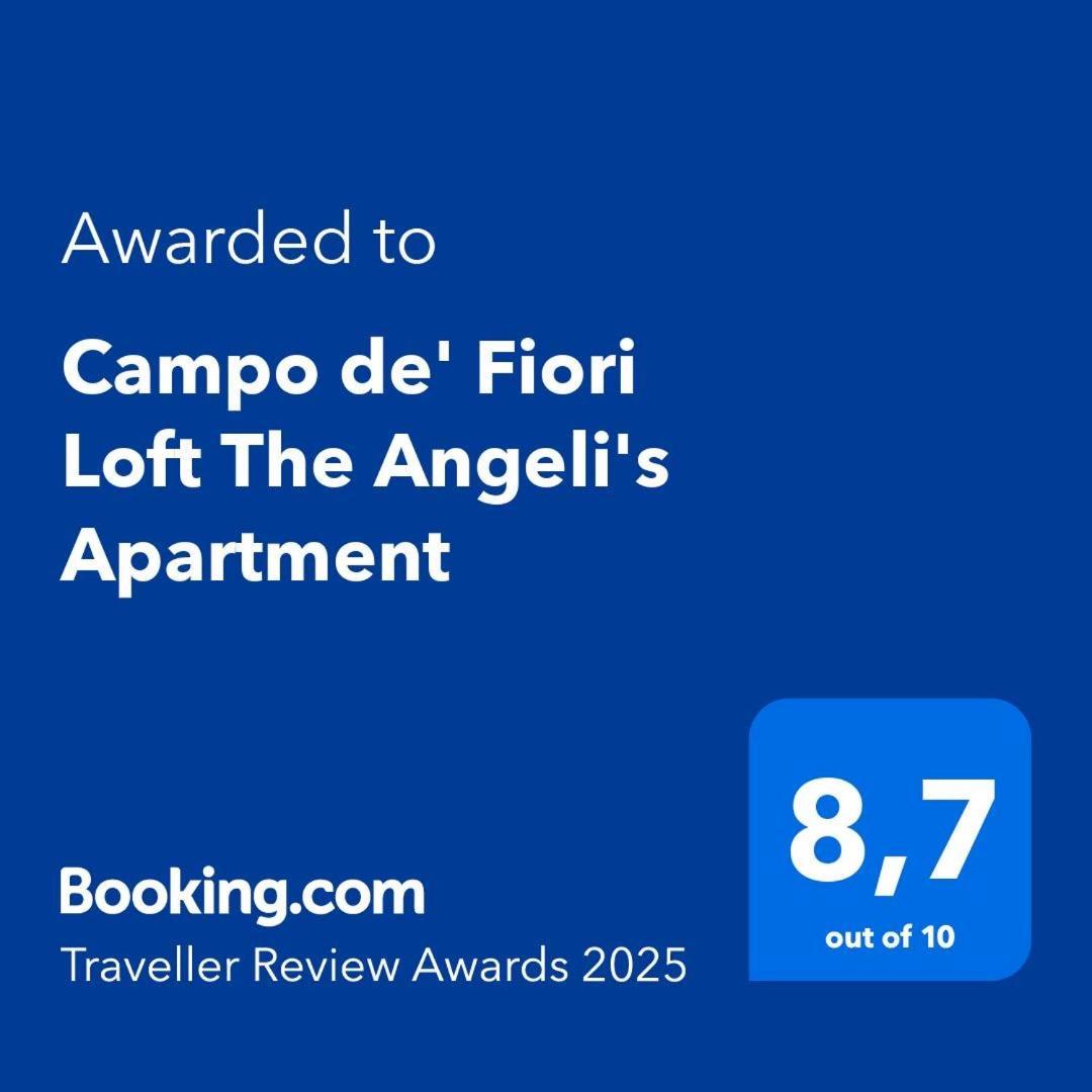 Campo De' Fiori Loft The Angeli'S Apartment Rom Eksteriør billede